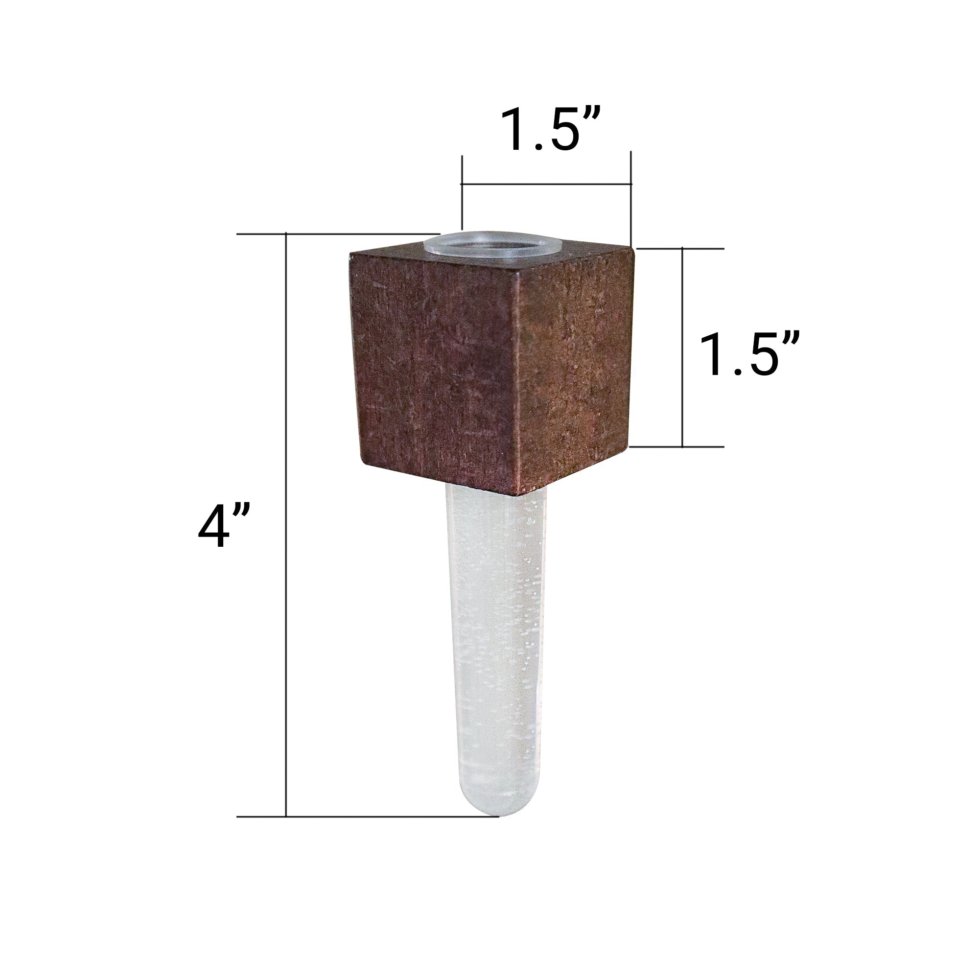 Mini Vase Magnets – Set of 2 – Beech & Walnut Wood
