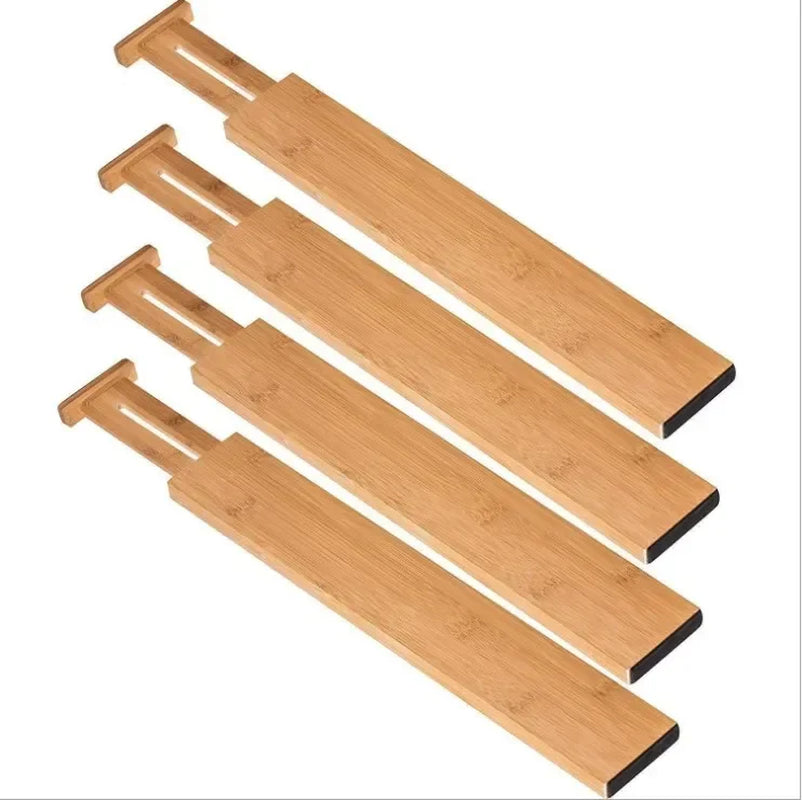 Bamboo Expandable Drawer Organizer