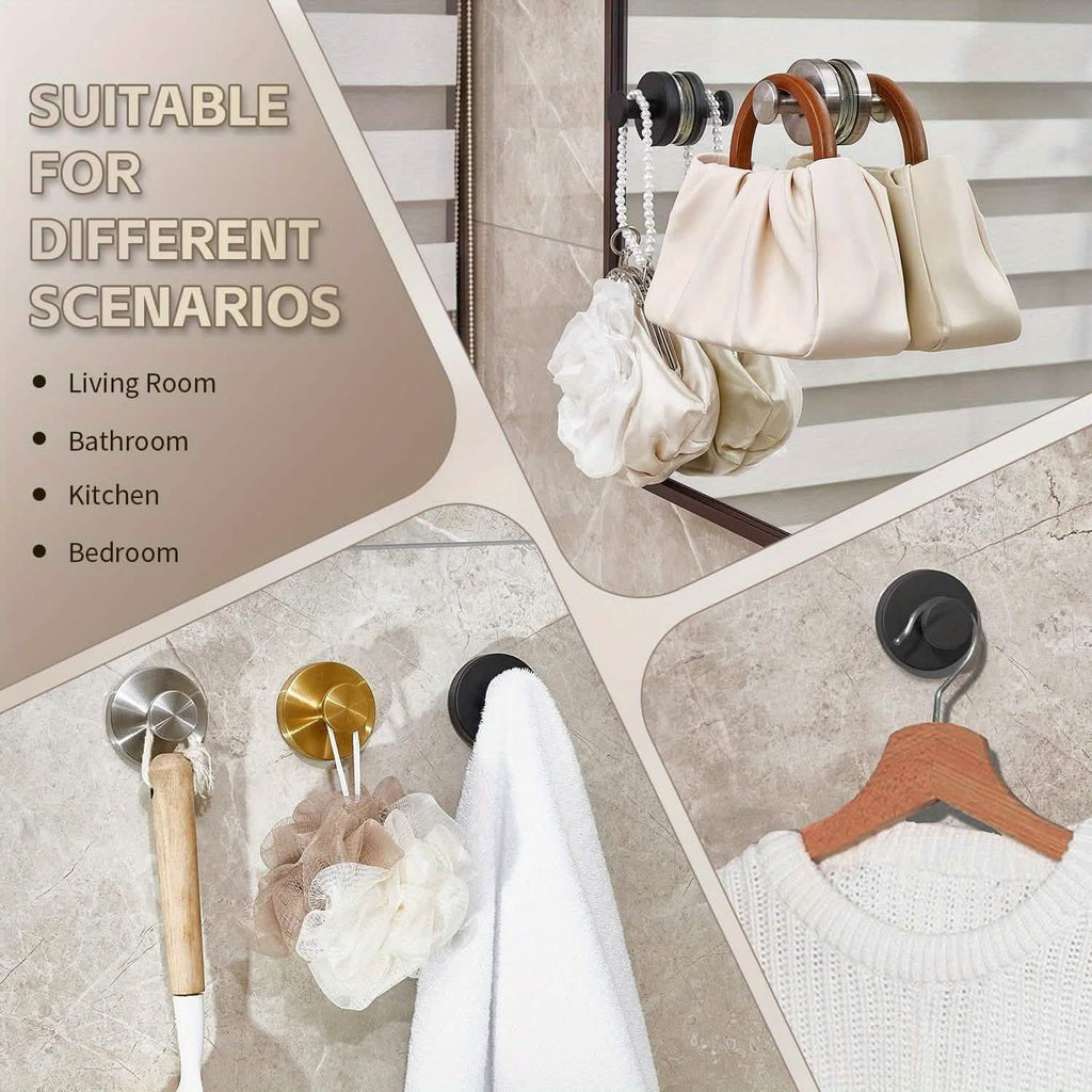 Stainless Steel Suction Cup Hooks