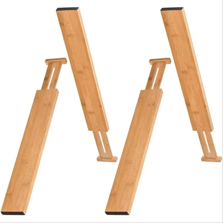 Bamboo Expandable Drawer Organizer